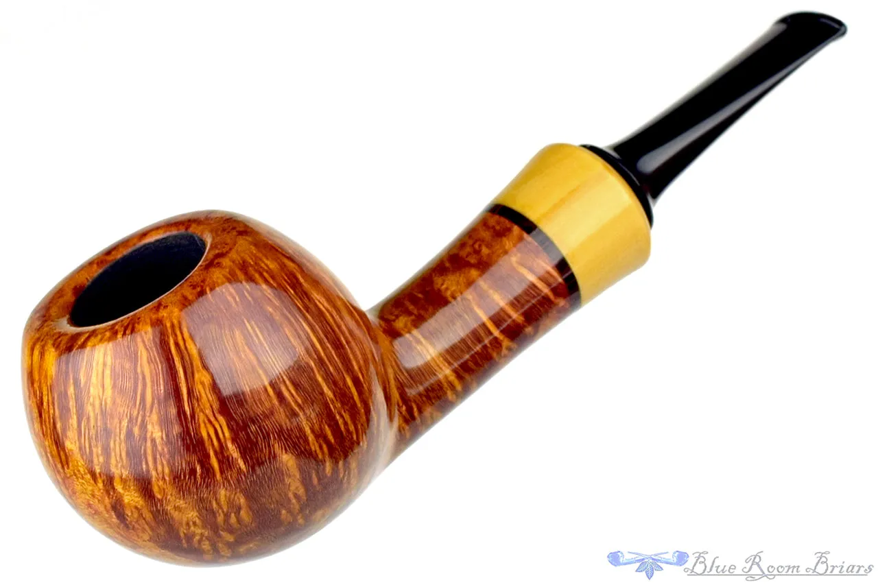 Tom Richard Pipe Smooth Apple with Boxwood