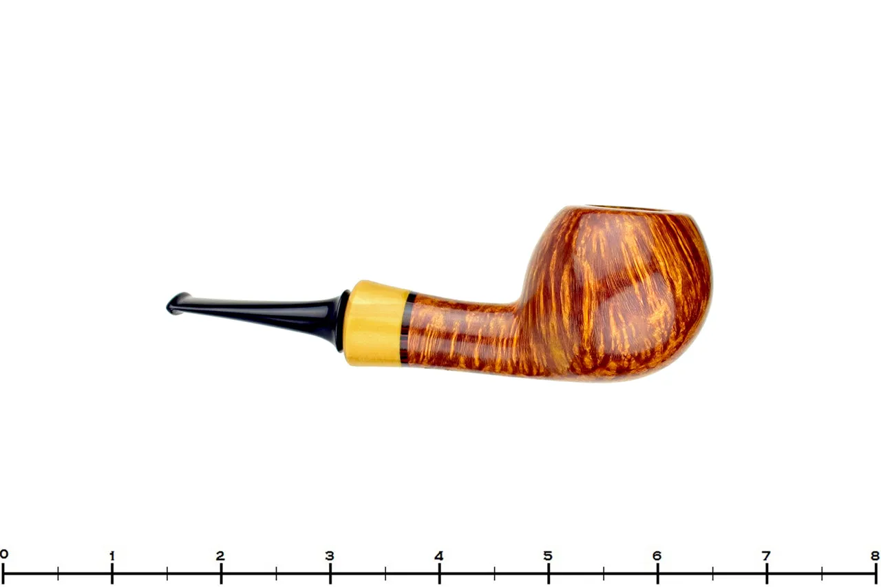 Tom Richard Pipe Smooth Apple with Boxwood