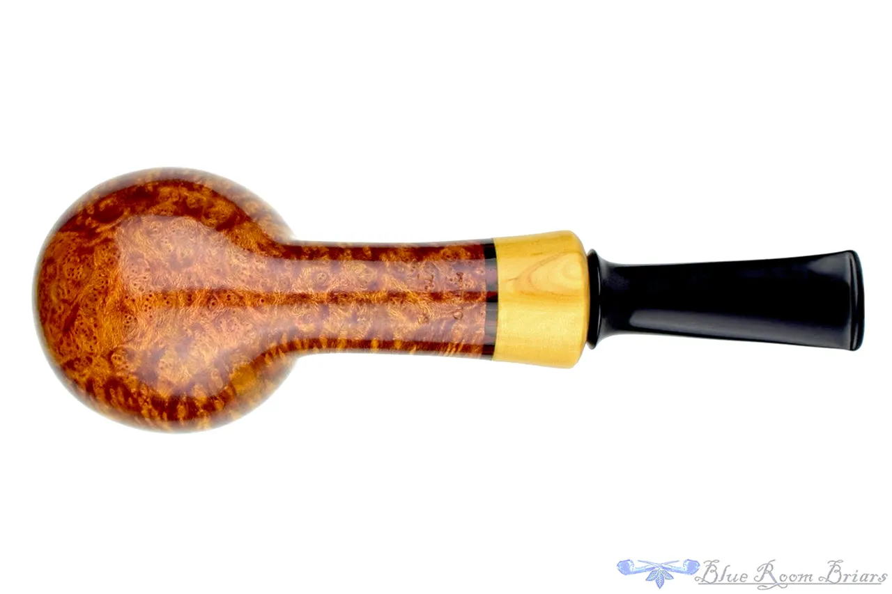 Tom Richard Pipe Smooth Apple with Boxwood