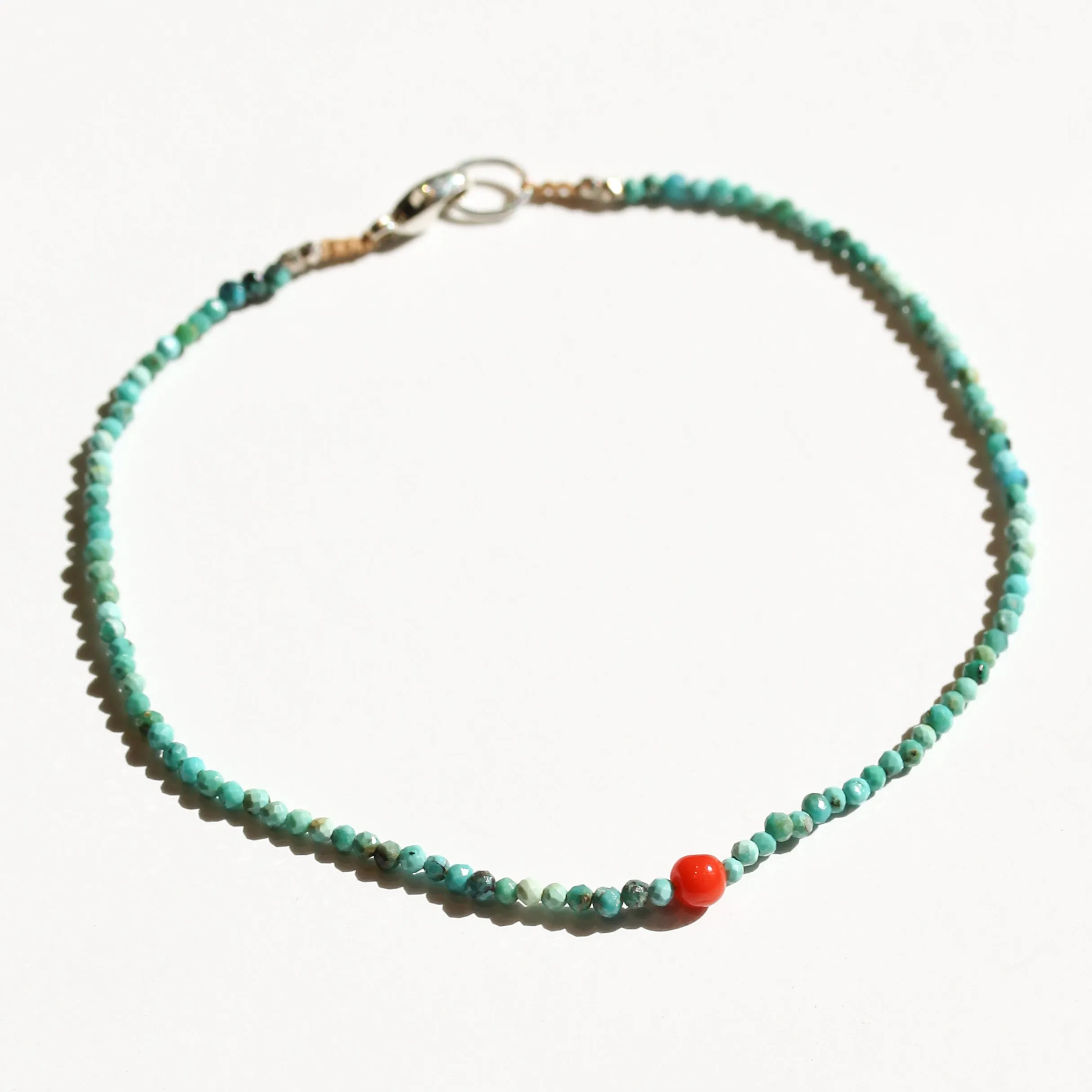 Turquoise   Coral Bracelet No.34