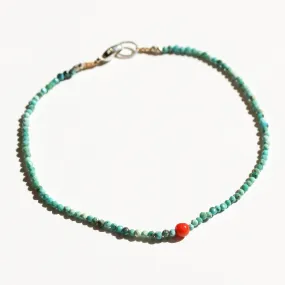 Turquoise   Coral Bracelet No.34