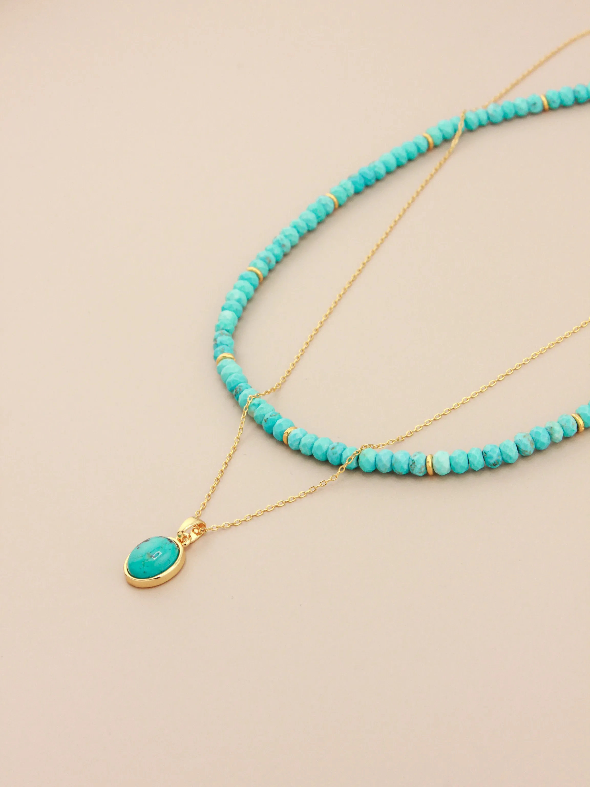 Turquoise Pendant Necklace