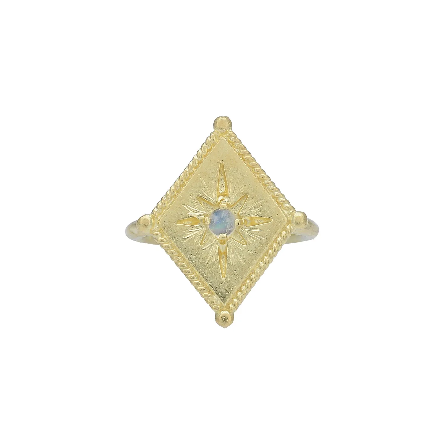 Twinkling Star Gold Ring