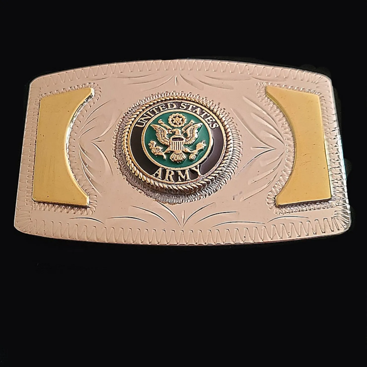 U.S. Military Belt Buckles by Colorado Silver Star  Made in the USA