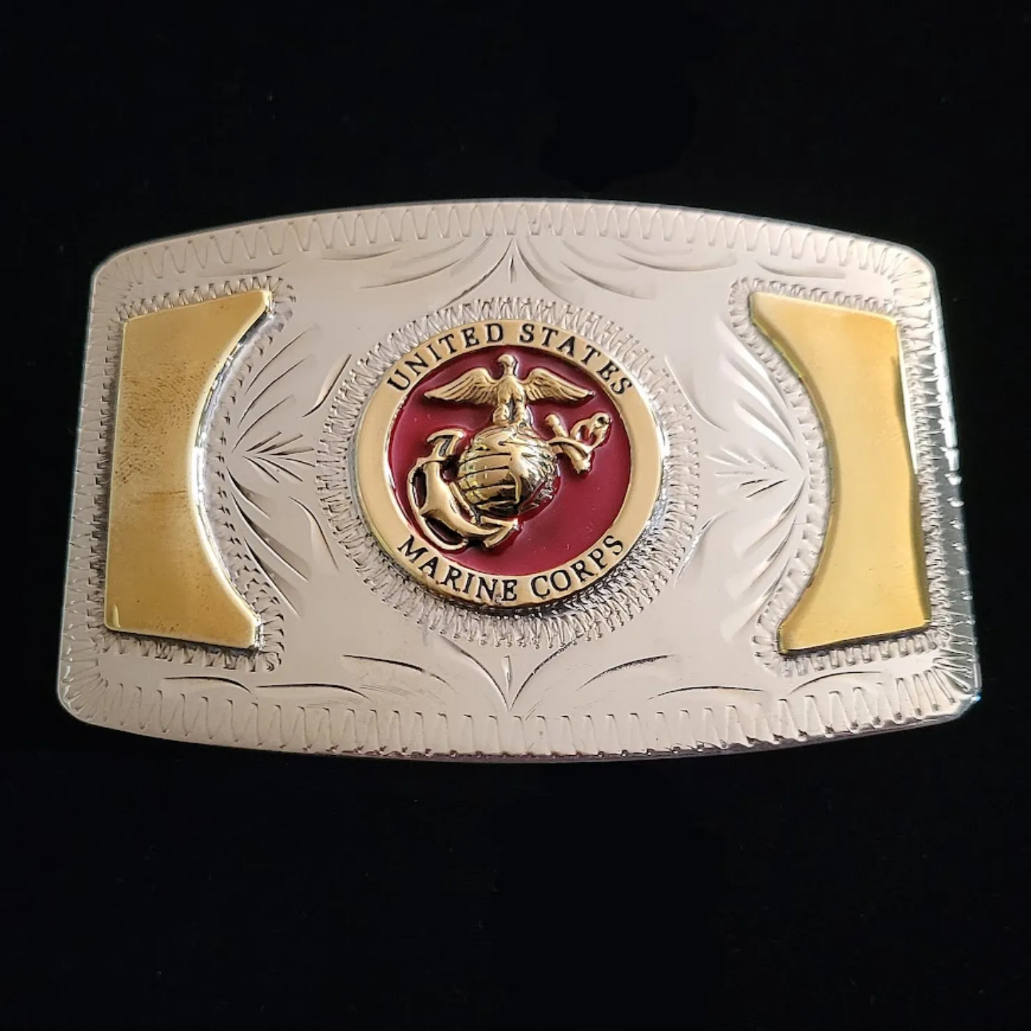 U.S. Military Belt Buckles by Colorado Silver Star  Made in the USA
