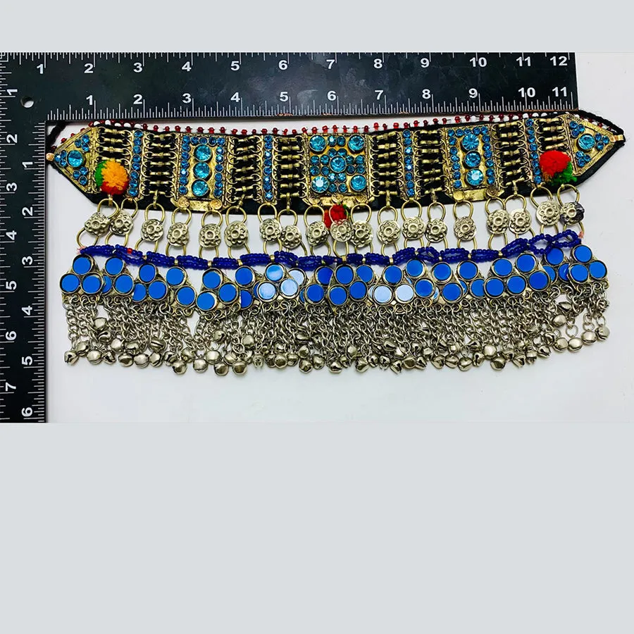 Vintage Handmade Turquoise Choker Necklace