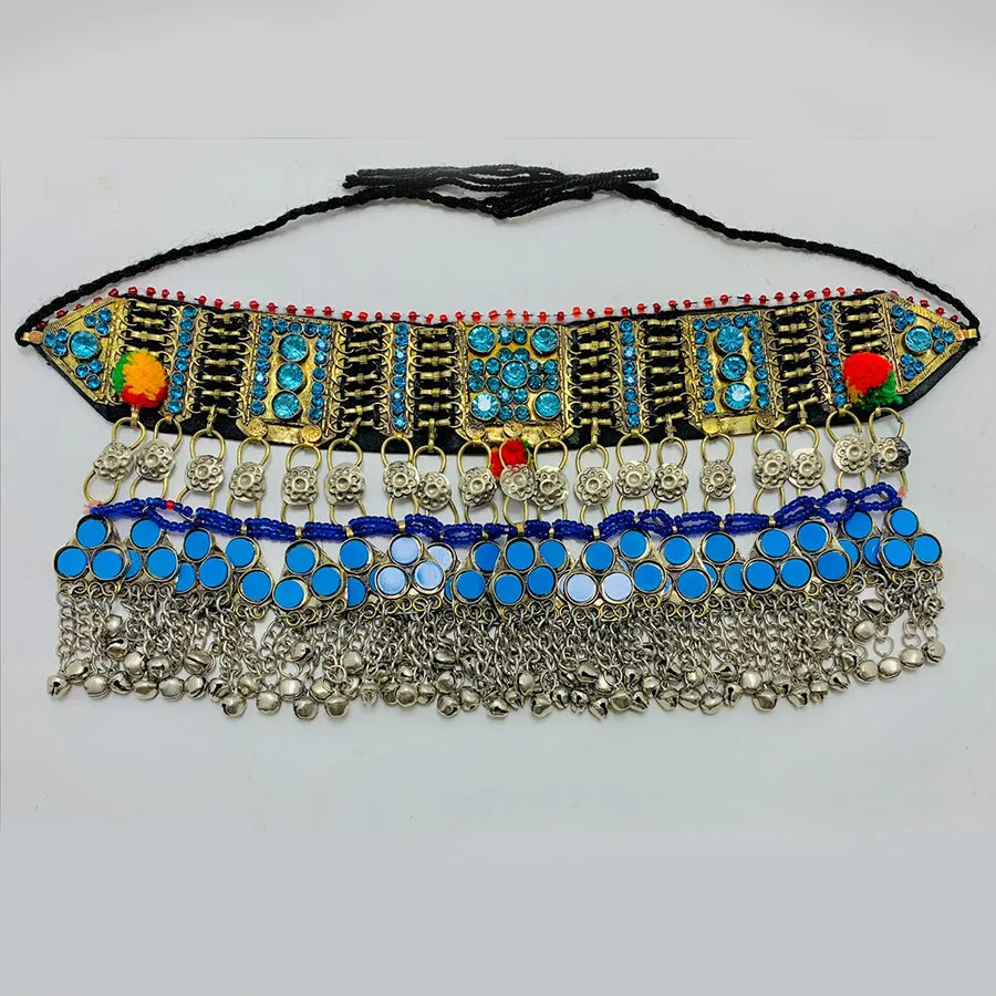 Vintage Handmade Turquoise Choker Necklace