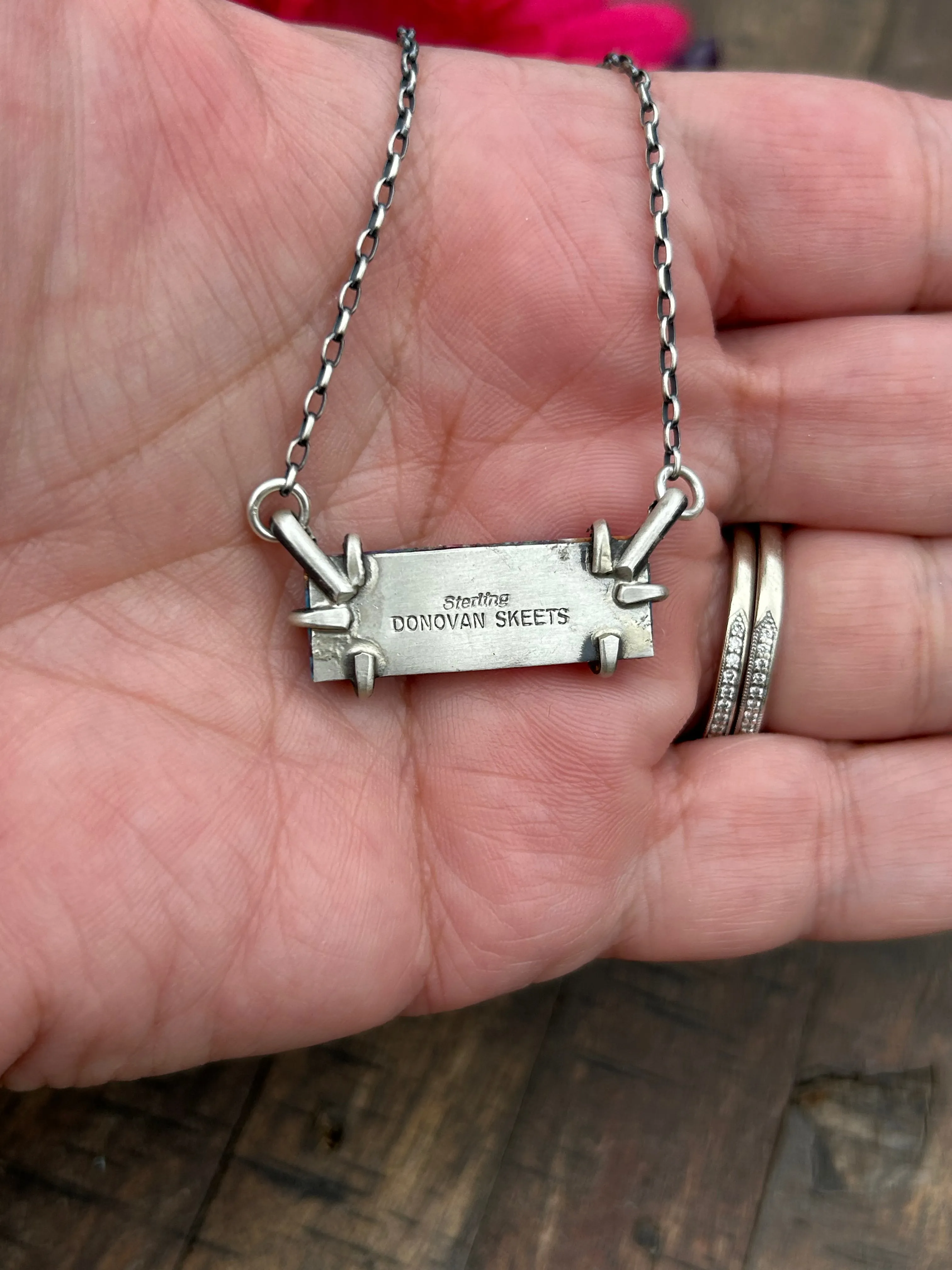 Waterproof Kingman Bar Necklace #9