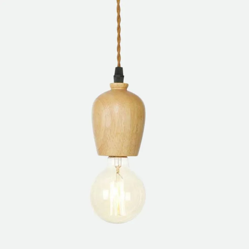 Woodie Single Pendant Light Socket