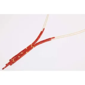 Yanessa Red Coral Necklace - 85605296